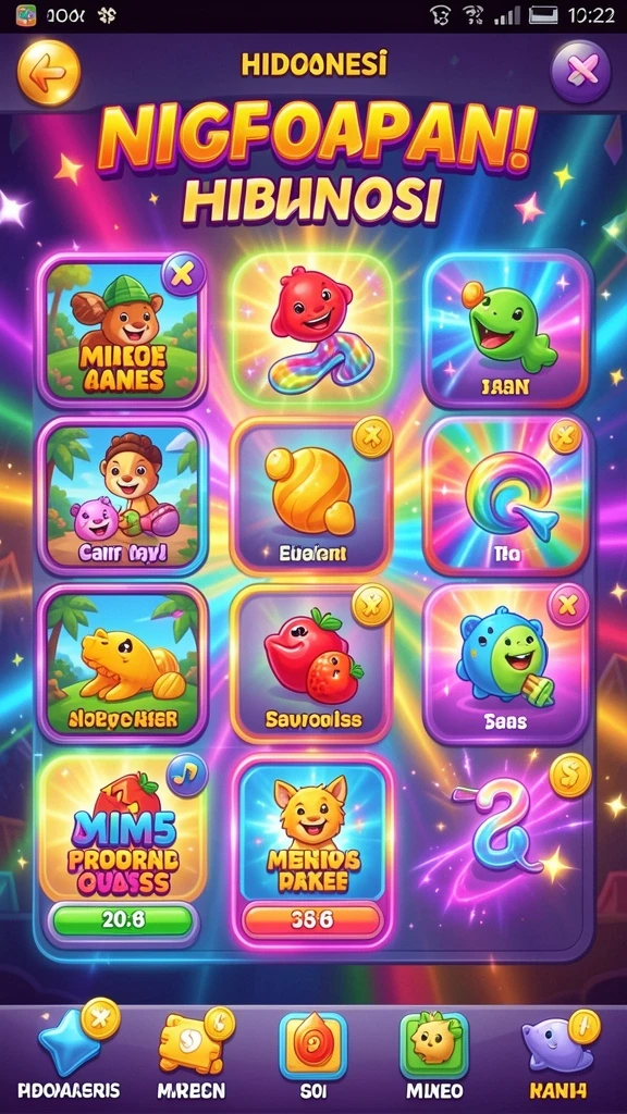 gacormega - Misi yang beragam dan penuh tantangan untuk setiap level.