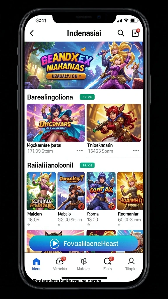 hit9 - Karakter-karakter unik yang dapat dipilih oleh pemain.