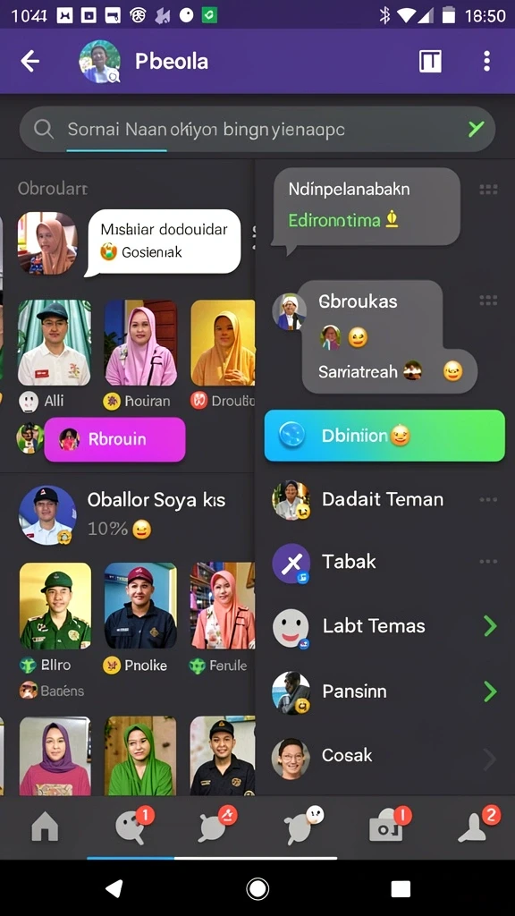 id66 - Tangkapan layar menampilkan dunia fantasi yang luas dan indah.
