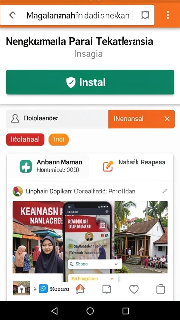 interwin - Tangkapan layar aplikasi dengan grafis yang menarik.