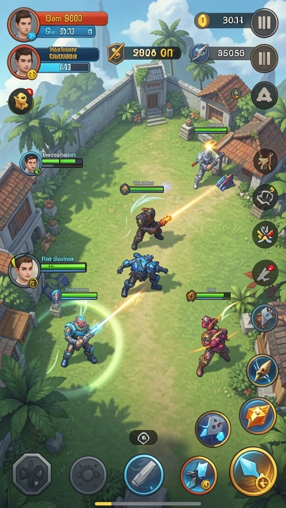 interwin - Ilustrasi gameplay yang mendebarkan dan seru.
