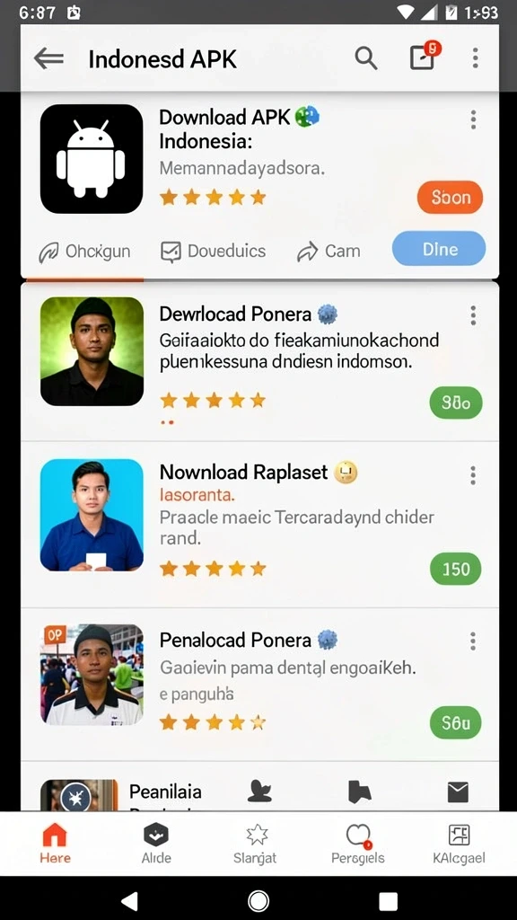 nv77 - Karakter dan musuh yang beragam.