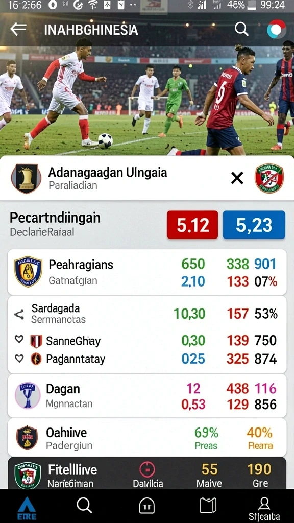 pakde4d - Screenshot menunjukkan leaderboard kompetisi antar pemain.