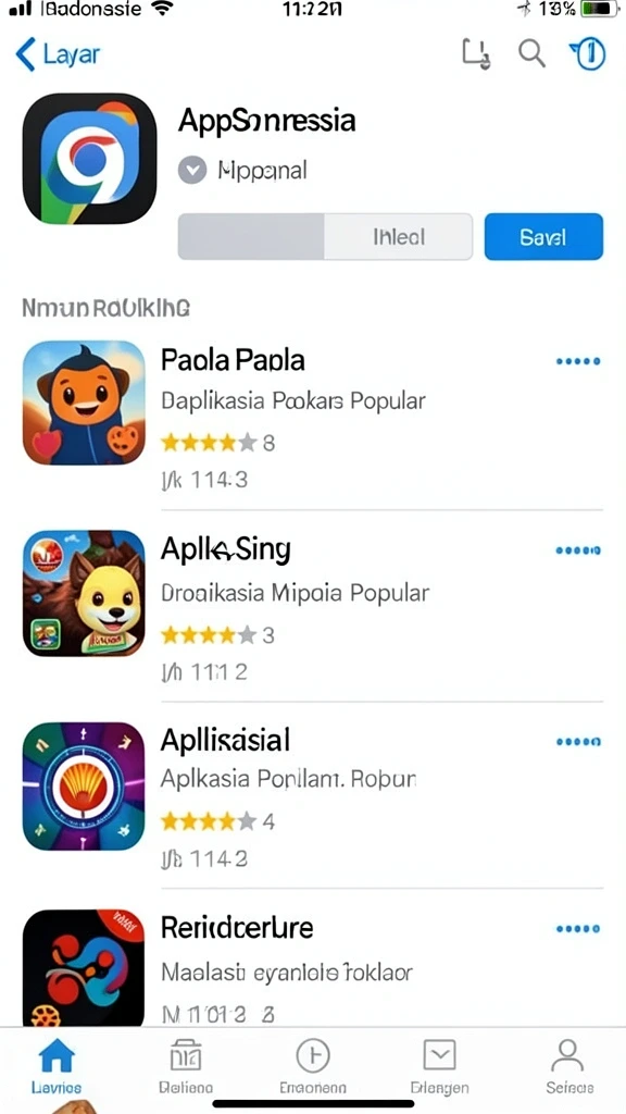 preman69 - Tampilan menu utama yang menarik dan mudah dinavigasi.