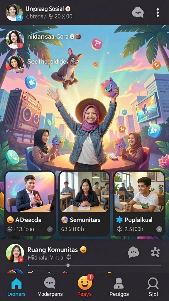 pulsa303 - Tampilan menu utama yang menarik dan intuitif.